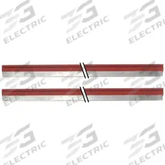 MURRELEKTRONIK Pro bridging strip: Red Plug-In Link - Set of 2, Mico Pro, 40 A Current, 500 mm Ht (MPN 9000-41000-0000001). Key specifications — Brand: MURRELEKTRONIK; Accessory Type: Red Endless Plug-In Link; For Use With: Mico Pro.