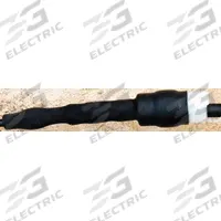 3M Cold Shrink Quick Insulator: 0.65 in I.D. Before Shrinking, 0.2 in I.D. After Shrinking, Black (MPN QI-5/16-220). Key specifications — Color: Black; Material: EPDM Rubber.