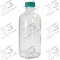 QORPAK Sampling Bottle: 240 mL, Colorless, 24-400, Urea, Visible Particulate, 24, Polyethylene/PTFE (MPN GLC-01154). Key specifications — Body Color: Colorless; Pre-Cleaned: Visible Particulate; Body Material: Soda Lime Glass; Brand: QORPAK; Screw Closure Size: 24-400; Graduated: No; USP Specification: Type III; Closure Attached: Attached.