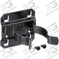 APPROVED VENDOR Extended Spring Clip: 3 in x 2 1/4 in, Screw-In, Surface, Black (MPN 5TPL7). Key specifications — Mounting Type: Surface; Color: Black; Accessory Type: Extended Spring Clip; Locking System: Screw-In; Brand: APPROVED VENDOR.
