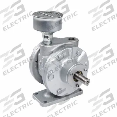 GAST Air Motor: 4 hp, 84 in-lb Torque, 3,000 RPM, 130 cfm, Foot, 1/2 in NPT - Rotary Vane Air Motors