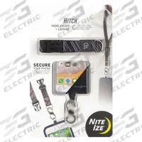 NITE IZE Hip Clip: HPAL-01-R7, Lanyards, Wallets & Cord Accessories, Phone Anchor Lanyard, Universal. Key specifications — Resistance Properties: Impact Resistant; Manufacturer Part Number: HPAL-01-R7; Brand: NITE IZE; Compatible with Brand: Universal; Product Type: Phone Anchor Lanyard; Compatible with Manufacturer Model Number: Universal; For Use With: Cell Phone; Color: Black.