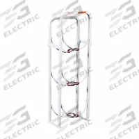 WEATHER GUARD Refrigerant Tank Rack: Refrigerant Tank Holder, Steel, 8 in Overall Lg, White (MPN 9862-3-01). Key specifications — Color: White; Product Type: Refrigerant Tank Holder; Material: Steel; Brand: WEATHER GUARD.