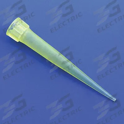 GLOBE SCIENTIFIC Pipette Tip: Non-Sterile, 200 ul Capacity, Bulk Bag, No Filter, Yellow - Non-Strerile Pipette Tips