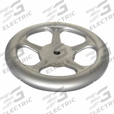 JW WINCO Spoked Hand Wheel: Spoked, 316 Stainless Steel, 5/8 in Bore, 200 mm Dia - Spoked Hand Wheels