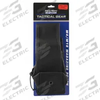 UNCLE MIKE'S Magazine Pouch: Black, Nylon, 2 in x 5 in, Hook-and-Loop Closure (MPN 7702460). Key specifications — attr188437: Black; attr188438: Nylon; attr188431: Magazine Pouch.