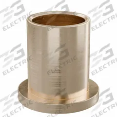 Flanged Sleeve Bearing: Bronze, SAE 841, 5/8 in Bore, 3/4 in OD, 1 in Lg, -35°F to 300°F, 10 PK (MPN FF711-04B). Key specifications — System of Measurement: Inch; Material Grade: SAE 841; Flange Type: Flanged; Brand: OILITE.