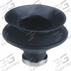 SMC Vacuum Pad: Bellows, w/o Adapter, 32 mm Pad Dia, Fluoro Rubber, Black with Green Mark, 60A (MPN ZP32BF). Key specifications — attr1019101: ZP32BF; attr1019103: SMC; attr1019107: 60A.