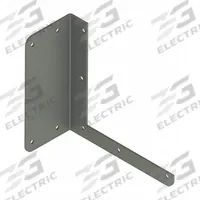 Wireway Bracket Hanger: 6 in Wd, 6 in Ht, 8 1/4 in Lg, Steel (MPN F66HB). Key specifications — Brand: HOFFMAN; With Knockouts: No.