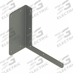 Wireway Bracket Hanger: 6 in Wd, 6 in Ht, 8 1/4 in Lg, Steel (MPN F66HB). Key specifications — Brand: HOFFMAN; With Knockouts: No.