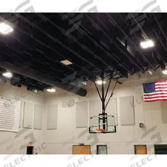 SOUND QUALITY Acoustic Ceiling Tile: 1 NRC, 24 in Overall Wd, 4 ft Overall Lg, 2 in Thick (MPN SR100 PVC 4x2 Baffle). Key specifications — Panel Shape: Straight; Brand: SOUND QUALITY.