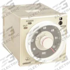 OMRON Multi-Function Time Delay Relay: Surface Relay Mounting, 100 to 125V DC/100 to 240V AC (MPN H3CR-A8AC100-240/DC100-125). Key specifications — Input Voltage: 100 to 125V DC; Brand: OMRON.