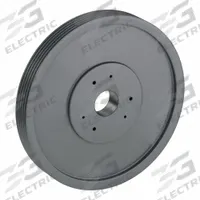 APPROVED VENDOR V-Belt Pulley: 3V1900, 5 Groove, 19 in OD, Bushed Bore, SF, For 3V/3VX Belt Section (MPN 53V1900SF). Key specifications — Pulley Industry Number: 3V1900; Pitch Diameter: 19 in (3V); For Belt Section (broad, with similar types): 3V or 3VX.