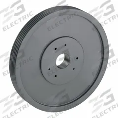 APPROVED VENDOR V-Belt Pulley: 3V1900, 5 Groove, 19 in OD, Bushed Bore, SF, For 3V/3VX Belt Section (MPN 53V1900SF). Key specifications — Pulley Industry Number: 3V1900; Pitch Diameter: 19 in (3V); For Belt Section (broad, with similar types): 3V or 3VX.