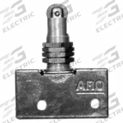 ARO Manual Air Control Valve: 200, Two-Way / Two-Position, Roller, Gray, 7.5 scfm Flow Rate - Max (MPN 215-C). Key specifications — attr1092903: Gray; attr1086905: Manual Return; attr1086907: 200; attr1086914: Normally Open/Normally Closed; attr1086904: Manual Air Control Valve; attr1086871: 215-C.