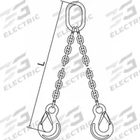 PEWAG Chain Sling: 9/32 in Chain Trade Size, 120 Chain Grade, Sling Hook, Steel, Fixed (MPN 7G120DOS/10). Key specifications — Brand: PEWAG.