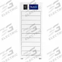 KWIK IQ Device Charging Locker: 16 in x 19.5 in x 40.5 in, Pedestal Mounting, (10) Tier, 5.0V DC (MPN KBSL105). Key specifications — Charging Capacity per Compartment: 3A @ 5.0 V DC, 3A @ 9V, 3A @ 12V, 3A @ 20V; Charging Cord Configuration: (1) USB-C (standard), (1) Apple Lightning, (1) AC (optional); Charging Cords per Compartment: (1) USB-C (standard), 14"; Compatible With: Laptops; Features: Ethernet and Wi-Fi Connectivity; Input Connection: NEMA 5-15P; Locker Compartment Size: 3 in H x 13.5 in W x 16.5 in D; Locker Configuration: (10) Tier.
