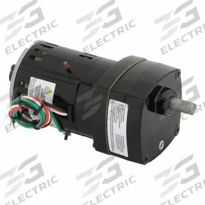 Dayton Gearmotor: Parallel, Single Output Shaft, PSC, Open, 2.3 RPM, 100 in-lb Max Torque - Parallel Shaft AC Gearmotors