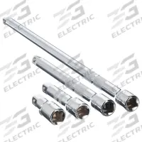 PROTO Socket Extension Set: 3/8 in Input Drive Size, 3/8 in Output Drive Size, Full Polish, Std (MPN J52008). Key specifications — attr1204978: Not Insulated; attr1204980: Locking Not Included; attr1204984: PROTO; attr1204970: Full Polish.