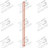 NITE IZE Gear Tie: Bright Orange, 64 in Lg (MPN GTM64-31-R6). Key specifications — Color: Bright Orange; Brand: NITE IZE; Pack: Small Pack.