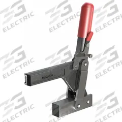 DE-STA-CO Vertical Hold-Down Clamp: Locking Vertical Handle, Flange Base Mounting, 3.83 in Arm Lg (MPN 5110-BR). Key specifications — Brand: DE-STA-CO.