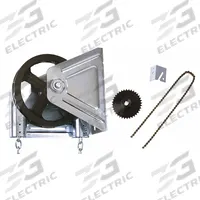 AMERICAN GARAGE DOOR SUPPLY Chain Hoist: Manual, Wall Mount, Non-Handed, 4 to 1, 15 ft Door Ht - Max (MPN CH401RD). Key specifications — Actuation Method: Manual; Drive Ratio: 4 to 1; Mounting Location: Wall Mount; Brand: AMERICAN GARAGE DOOR SUPPLY; Handing Orientation: Non-Handed; Product Type: Chain Hoist.