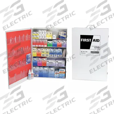 FIRST AID ONLY First Aid Kit and Housing: Industrial, 200 People Served, 3,051 Components - General Purpose First Aid Kits