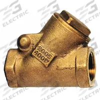 MILWAUKEE VALVE Swing Y Check Valve: Swing, Y-Style Valve Body, 3/4 in Pipe Size, FNPT x FNPT, NPT (MPN 509Y 3/4"). Key specifications — Brand: MILWAUKEE VALVE.