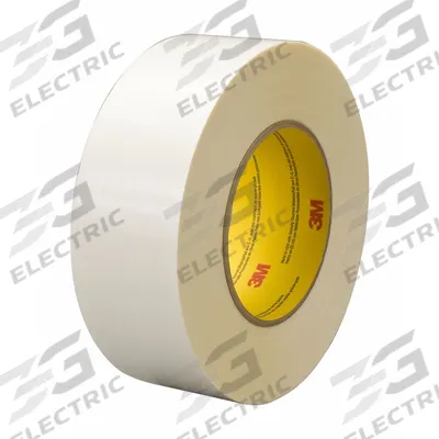 3M Film Tape: 2 7/8 in Roll Wd, 60 yd Overall Roll Lg, 3.5 mil Thick, Polyester Film - Permanent Double-Sided Film Tape