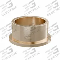 Flanged Sleeve Bearing: Bronze, SAE 841, 50 mm Bore, 60 mm OD, 32 mm Lg, -35°F to 300°F, 2 PK (MPN FFM5060-32B). Key specifications — System of Measurement: Metric; Material Grade: SAE 841; Flange Type: Flanged; Brand: OILITE.