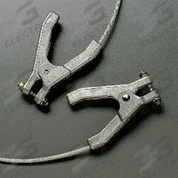 APPROVED VENDOR Bonding and Grounding Wire: (2) Hand Clamps, 3 ft, PVC, Clear (MPN 8AA86). Key specifications — Conductor Material: Carbon Steel; Connector Types: (2) Hand Clamps; Clamp Opening Span: Hand Clamp 3/4 in; Brand: APPROVED VENDOR; Wire Length: 3 ft; Manufacturer Part Number: 8AA86.