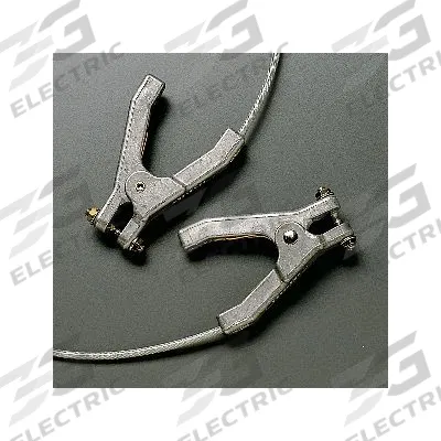 APPROVED VENDOR Bonding and Grounding Wire: (2) Hand Clamps, 3 ft, PVC - Terminated Bonding & Grounding Wires