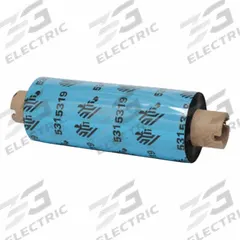 THERMAL TRANSFER RIBBON: Zebra, 3.31 in Ribbon Wd, 242 ft Ribbon Lg, 1/2 in Core Dia., Black, Wax (MPN 05319GS08407). Key specifications — Compatible Printer Model: GX420t; Color: Black.