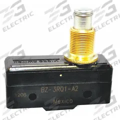 HONEYWELL Snap Action Switch: Plunger Actuator, 1NO/1NC, Screw (MPN BZ-3RQ1-A2). Key specifications — AC Contact Rating: 15 A @ 250 V; Electrical Connection: Screw; Series: BZ; Brand: HONEYWELL.