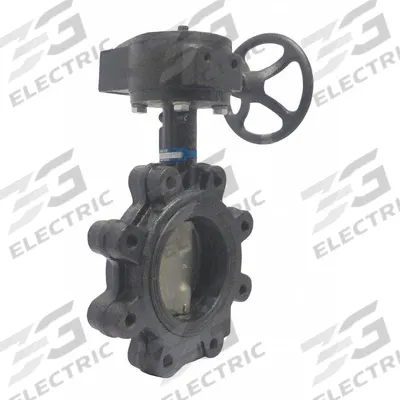 MILWAUKEE VALVE Butterfly Valve: 8 in Pipe Size, Concentric, 200 psi Max. Pressure (CWP) - Ductile Iron General-Service Butterfly Valves