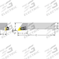 ULTRA-DEX USA Indexable Turning and Profiling Tool Holder: DDJNR 12-4B (MPN 974-000-010). Key specifications — attr257703: DDJNR 12-4B.