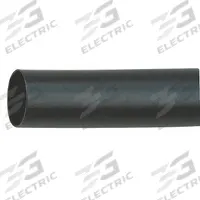 INSULTAB Heat Shrink Tubing: 0.63 in I.D. Before Shrinking, 0.31 in I.D. After Shrinking, 100 ft Lg (MPN HS-VTN 5/8 Blk 100). Key specifications — Color: Black; Brand: INSULTAB.