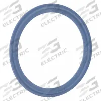 GARLOCK Sanitary Gasket: PTFE/316L Stainless Steel, Tri-Clamp, Std Style, For 2 1/2 in Tube, Blue (MPN 40MPG-TS-XR-250). Key specifications — Center Construction: None; Brand: GARLOCK; Metal & X-Ray Detectable: Yes.