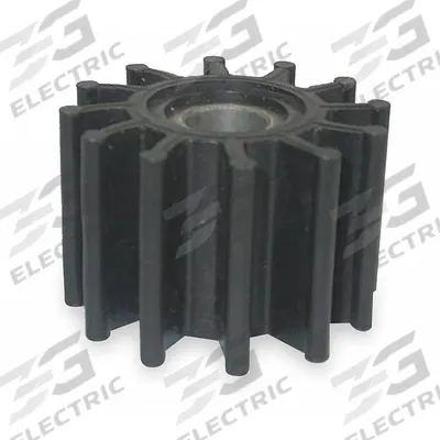 Dayton Neoprene Replacement Impeller: Mfr Part # 3ACB8, Neoprene - Impellers for Dewatering & Wastewater Pumps