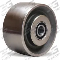 APPROVED VENDOR Caster Wheel: 4 in Wheel Dia., 1 1/2 in Wheel Wd, Steel, 1,100 lb Load Rating, Std (MPN W-415-HFSB-1/2). Key specifications — Includes Spanner Bushing: Included; Wheel/Tread Material: Steel; Wheel/Tread Color: Silver; Brand: APPROVED VENDOR.
