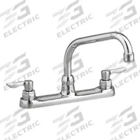 AMERICAN STANDARD Straight Kitchen Faucet: Monterrey, Cast Brass, Widespread, Deck, 3 Mounting Holes (MPN 6408170.002). Key specifications — Series: Monterrey; Brand: AMERICAN STANDARD.