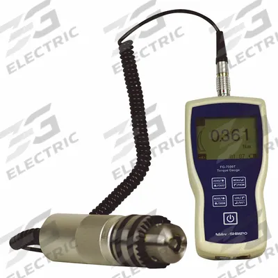 SHIMPO Digital Torque Meter: 1/32 in to 25/64 in Drive Size - Handheld Torque Meters