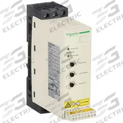 SCHNEIDER Soft Start: 200-240V AC, 22 A Output Current, With Bypass, IP20/NEMA 1, 60/50 Hz, 24V DC (MPN ATS01N222LU). Key specifications — Control Voltage: 24V DC; Manufacturer Part Number: ATS01N222LU.