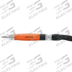 CLECO Air Pencil Grinder: 0.1 hp, 60,000 RPM Max, Rear Exhaust Location, Ball, 6 3/16 in Overall Lg (MPN 12R0410-43). Key specifications — attr1320695: (1) Bare Tool; attr1320698: Rear; attr1320732: Ball; attr1320742: CLECO.