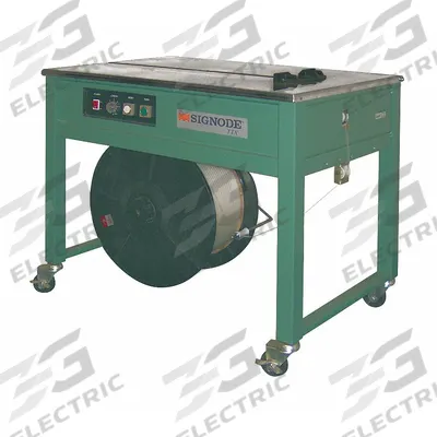 SIGNODE Tabletop Strapping Machine: 34 in Overall Lg, 22 in Overall Wd - Semi-Automatic Strapping Machines