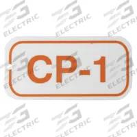 BRADY Lockout Tag: None/ No Header, CP-1, Polystyrene, English, Plastic (MPN 105634)