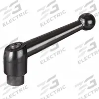 KIPP Adjustable Handle: Zinc w/ Steel Thread, M10, 95 mm Lg (MPN K0116.4101). Key specifications — Brand: KIPP.