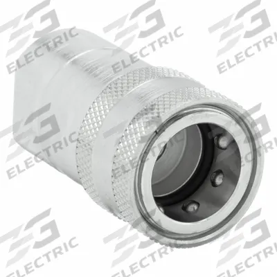 PIONEER Hydraulic Quick Connect Hose Coupling: 3/8 in Coupling Size, Steel - 4000 Series Hydraulic Quick-Connect Coupling Bodies