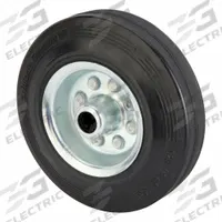 APPROVED VENDOR Flat-Free Wheel: 4 7/8 in Wheel Dia., 1 1/2 in Wheel Wd, Rubber, 12 mm For Axle Size (MPN VE 125/12R-EL). Key specifications — Brand: APPROVED VENDOR.