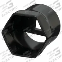 AMERICAN FORGE & FOUNDRY Automotive Socket: 3/4 in Drive Size, 4 in Socket Size, 6-Point, Std (MPN 18514). Key specifications — attr1204270: Powder Coated; attr1204275: AMERICAN FORGE & FOUNDRY; attr1204284: Standard; attr1204287: Not Tether Capable.